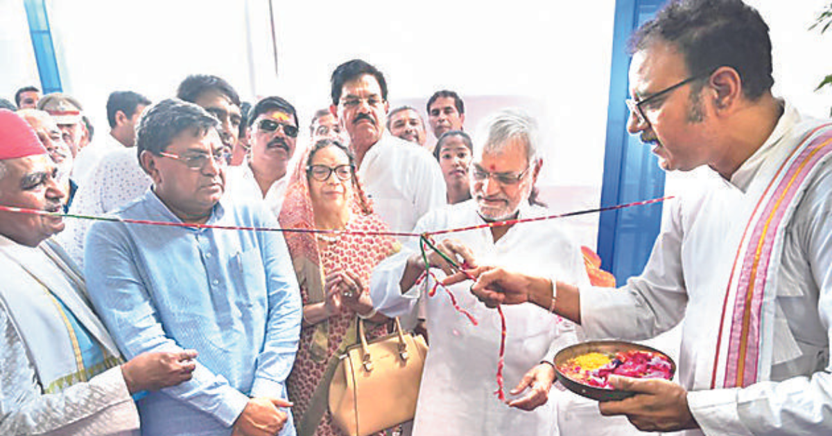 CP Joshi inaugurates wellness centre in Nathdwara on his 73rd birthday